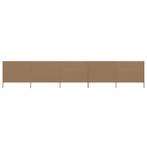 Windscherm 600cm Taupe - Retourdeal! 46% Korting!, Ophalen of Verzenden, Nieuw