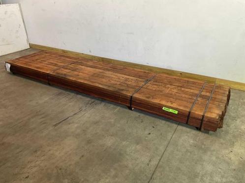 Veiling - 20x Vermelho hardhouten beschoeiingsplank 400x10x2, Doe-het-zelf en Verbouw, Hout en Planken, Nieuw