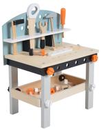 Cangaroo 46-delige Houten Werkbank 109206, Kinderen en Baby's, Speelgoed | Houten speelgoed, Verzenden, Nieuw