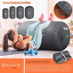 Grote opblaasbare fitnessrol - air roll - 100x60 cm - met, Verzenden, Nieuw