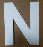Alfabet Styropor Piepschuim letter N Smaller lettertype, Ophalen of Verzenden, Nieuw