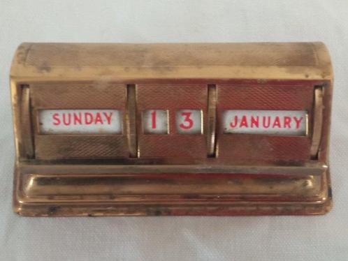 Eeuwigdurende kalender - Verenigd Koninkrijk, Antiek en Kunst, Antiek | Wandborden en Tegels