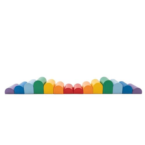 Foam blokken stapstenen in primaire kleuren – speel- en b., Kinderen en Baby's, Speelgoed | Educatief en Creatief, Nieuw, Ophalen of Verzenden