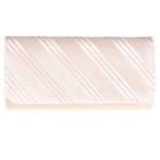Avondtasje ivoor met schuine strepen - 21x11x6cm NIEUW, Ophalen of Verzenden, Nieuw