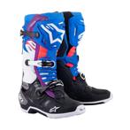 Alpinestars Tech 10 Supervented Zwart Blauw Paars Wit, Motoren, Verzenden, Nieuw met kaartje, Laarzen, Alpinestars