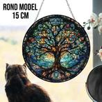 Ronde Raamhanger Raamdecoratie Oude Levensboom - 15 cm, Huis en Inrichting, Woonaccessoires | Overige, Verzenden, Nieuw