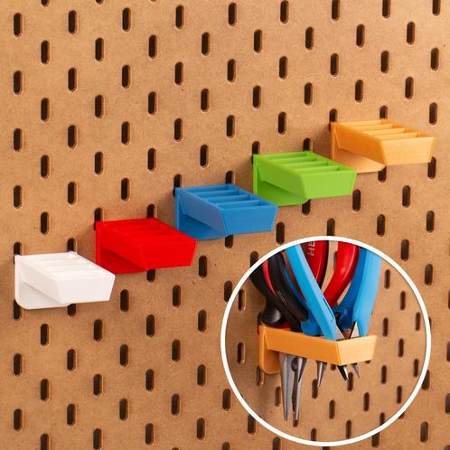 Handige scharenhouder voor jouw IKEA Skadis Pegboard, Huis en Inrichting, Woonaccessoires | Memoborden, Overige typen, Nieuw, Verzenden