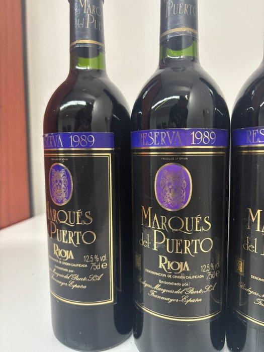 1985 (2x) Marqués del Puerto Gran Reserva & (4x) Reserva, Verzamelen, Wijnen