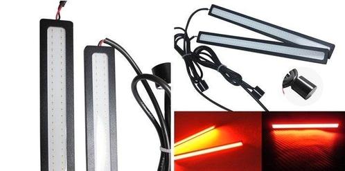 17CM LED - DRL - Rood - 12 volt, Auto diversen, Tuning en Styling, Ophalen of Verzenden