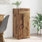 vidaXL Dressoir artisanaal eikenkleurig 42,5 x 40 x 93 cm, Verzenden, Nieuw, Overige houtsoorten, Minder dan 50 cm