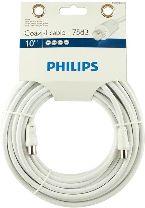 Philips SWV2918W - Coax kabel - 10 meter (Overige), Huis en Inrichting, Schoonmaakartikelen, Verzenden