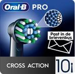 2dekans | Oral B - 10x Opzetborstels - Cross Action Black, Sieraden, Tassen en Uiterlijk, Uiterlijk | Mondverzorging, Ophalen of Verzenden