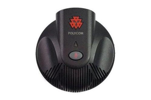 Polycom 2201-67840-101 Single External Microphone for, Telecommunicatie, Datacommunicatie en VoIP, Zo goed als nieuw, Ophalen of Verzenden
