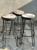 Kruk (3) - kunstleer - Reclamekrukken bar