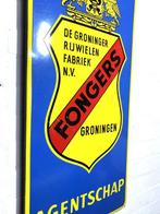 Emaille bord - Fongers Rijwielen