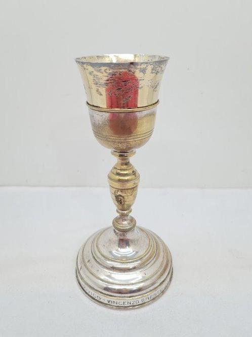 Kelk - .800 zilver - Beker: massief zilver, Antiek en Kunst, Kunst | Niet-Westerse kunst