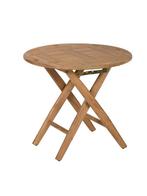 Butlertafel Teak Rond 60cm, Ophalen of Verzenden, Nieuw, Zeilboot of Motorboot