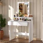 Moderne Kaptafel met LED Spiegel en Opbergruimte, Verzenden, Nieuw