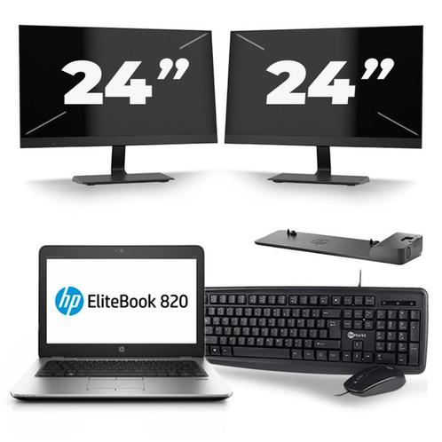 HP EliteBook 820 G4 - Intel Core i5-7e Generatie - 12 inch -, Computers en Software, Windows Laptops, Zo goed als nieuw, Verzenden
