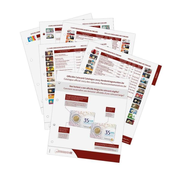 Coincard Catalogus België 2023, Postzegels en Munten, Munten | België, Verzenden