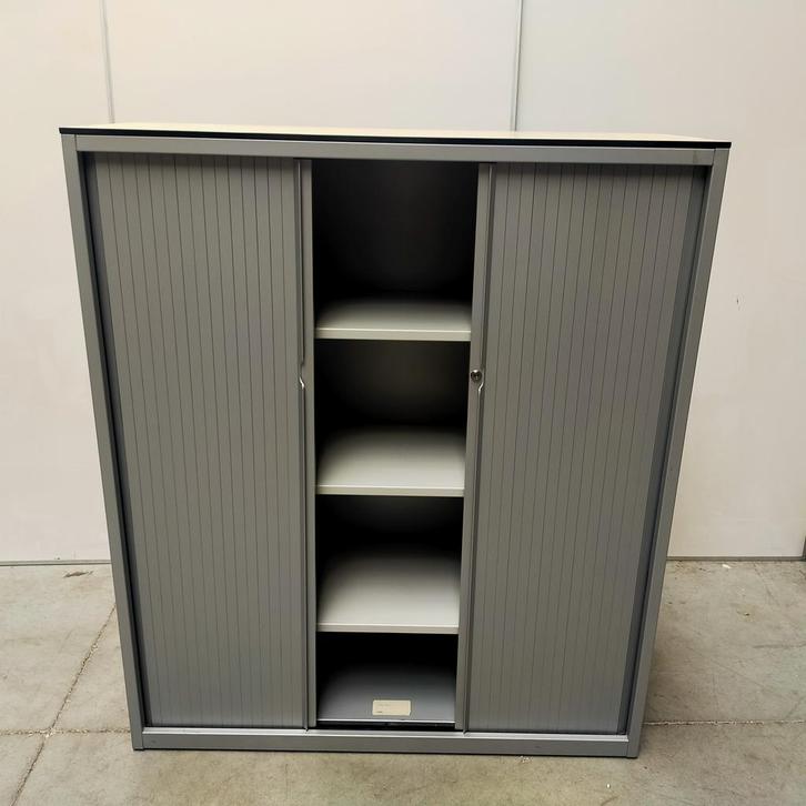 Mibra extra diepe metalen roldeurkast - 147x125x50 cm, Huis en Inrichting, Kasten | Roldeurkasten en Archiefkasten, Ophalen of Verzenden