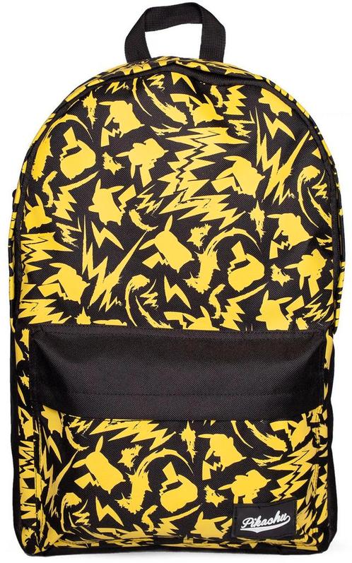 Difuzed Pokémon Rugtas-Pikachu Silhouette AOP (Diversen), Sieraden, Tassen en Uiterlijk, Tassen | Rugtassen, Nieuw, Ophalen of Verzenden