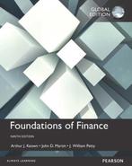 Foundations of Finance, Global Edition 9781292155135, Boeken, Verzenden, Gelezen, John Martin