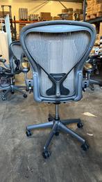 Herman Miller Aeron (Maat C), 1 stuk op voorraad, Huis en Inrichting, Ergonomisch, Bureaustoel, Zo goed als nieuw, Zwart