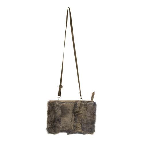 crossbody tas konijn grijs *, Huis en Inrichting, Woonaccessoires | Overige, Verzenden