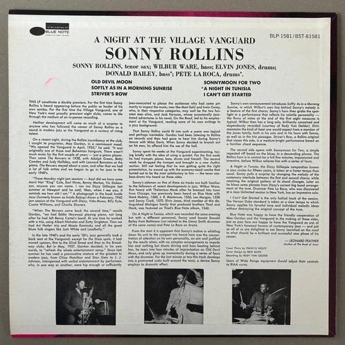 Sonny Rollins - A Night at the Village Vanguard - Diverse, Cd's en Dvd's, Vinyl Singles