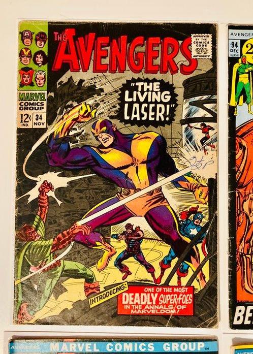 The Avengers #34/147 - 1st app of Living Laser / Origin of, Boeken, Strips | Comics