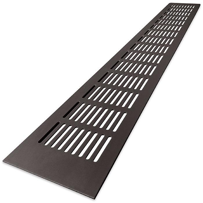 Ventilatiestrip aluminium LxH 400 x 100mm, Doe-het-zelf en Verbouw, Ventilatie en Afzuiging, Nieuw, Verzenden
