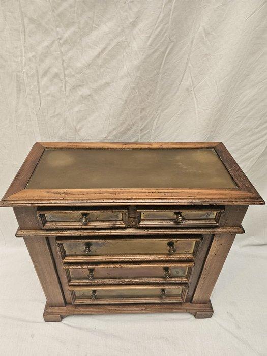 Kast - Zeldzame Laat Victoriaanse Gereedschapskist /, Antiek en Kunst, Curiosa en Brocante