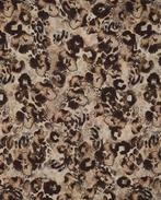 Viscose/Polyester Panter Beige, Nieuw, Beige