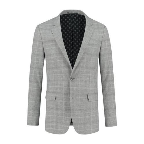 GENTS - Colbert ruit lichtgrijs - 98, Kleding | Heren, Kostuums en Colberts, Verzenden