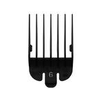 Wahl  Opzetkam  Type 1  Plastic Zwart  Nr. 6  19 mm, Verzenden, Nieuw