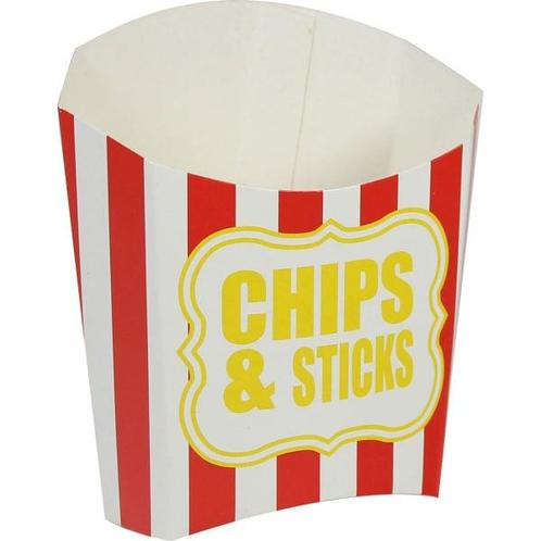 Patatbakje Chips & Sticks, Hobby en Vrije tijd, Feestartikelen, Nieuw, Verzenden