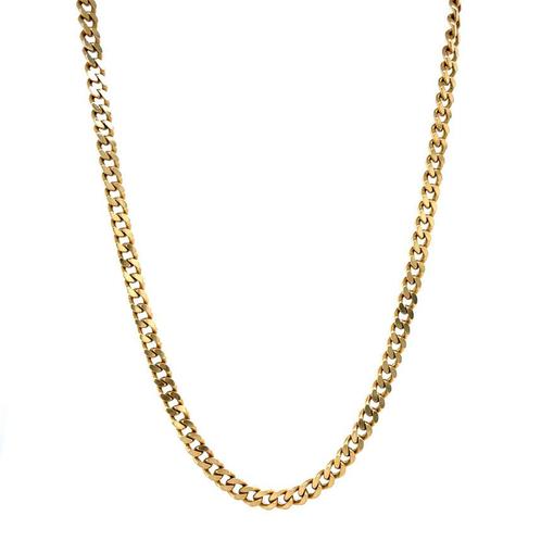 Gouden vintage gourmet collier 14 krt, Sieraden, Tassen en Uiterlijk, Kettingen, Nieuw, Ophalen of Verzenden
