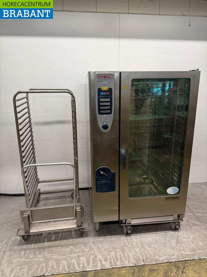 RVS Rational SCC 202 SelfCookingCenter 40 x 1/1 GN 400V, Zakelijke goederen, Horeca | Keukenapparatuur, Gebruikt, Ophalen of Verzenden