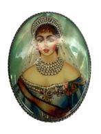 Zilver - Broche - Russische Tsarina