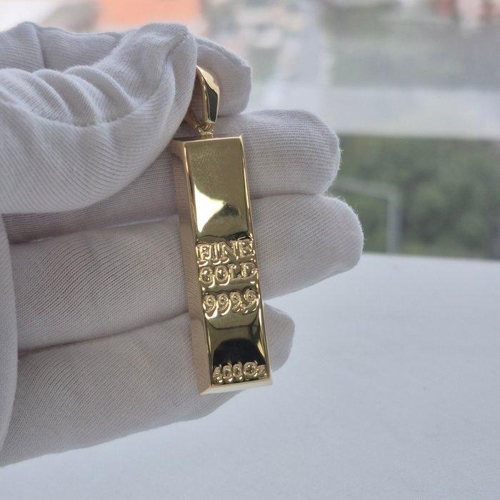 Kruishanger - 18 karaat Geel goud - Stempelen van fijn goud, Sieraden, Tassen en Uiterlijk, Antieke sieraden