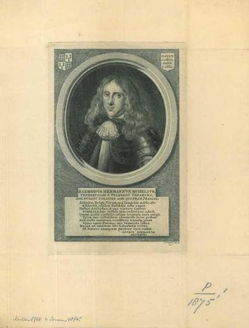 Portrait of Radbodus Hermannus Schelius