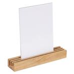 GROOVE - Small Eikenhout met Acrylaat A5, Zakelijke goederen, Horeca | Meubilair en Inrichting, Nieuw in verpakking