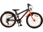 Volare Rocky Kinderfiets - 20 inch - Grijs Oranje - 6 speed, Verzenden, Zo goed als nieuw
