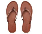 Roxy - 36 - Janel Dames Slippers - Chocolate, Kleding | Dames, Schoenen, Nieuw, Verzenden