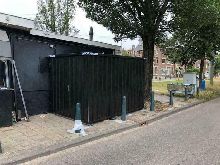 Stalen tuinhuis, kwaliteit + een mooie alternatieve keuze!, Tuin en Terras, Tuinhuizen, Overige typen, Nieuw, 200 tot 400 cm, Zonder ramen