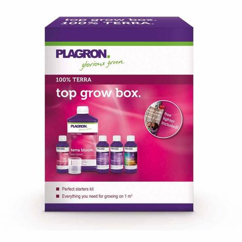 Plagron Top-Growbox 100% Terra Starterset, Tuin en Terras, Plantenvoeding, Nieuw, Ophalen of Verzenden