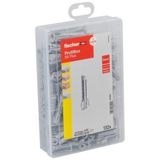 Assortimentsdoos | Fischer ProfiBox | 132 stuks, Doe-het-zelf en Verbouw, IJzerwaren en Bevestigingsmiddelen, Nieuw, Verzenden