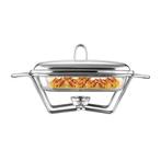 Altom Design Meteor vierkante Buffetwarmer 1,8L - Chafing, Huis en Inrichting, Ophalen of Verzenden, Nieuw