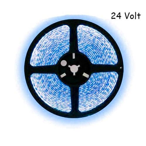 5 meter blauw led strip - 120Leds/m - 24V, Auto-onderdelen, Verlichting, Ophalen of Verzenden